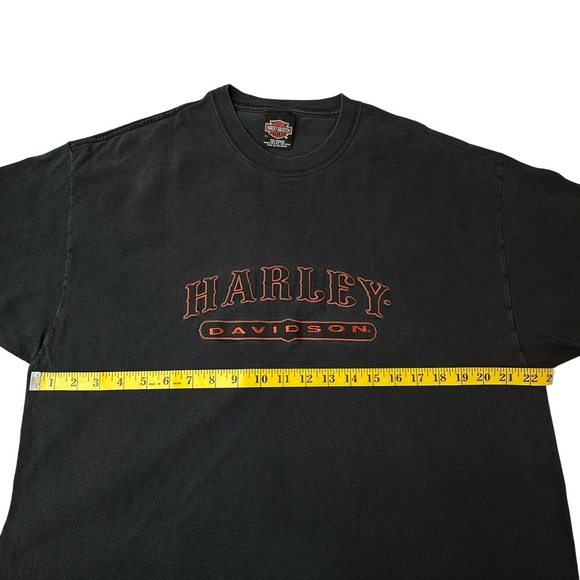 HARLEY-DAVIDSON Motorcycles Black T-shirt Men’s Size XL - Picture 7 of 11